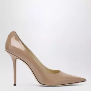 Jimmy Choo Love 100 Pink Patent Leather Pumps