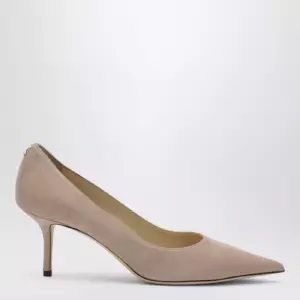 Jimmy Choo Love 65 pumps in light pink suede