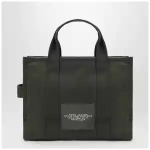 Marc Jacobs Medium Forest Green canvas tote bag