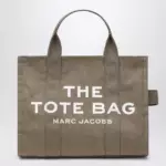 Marc Jacobs The Medium Tote Bag in slate green canvas
