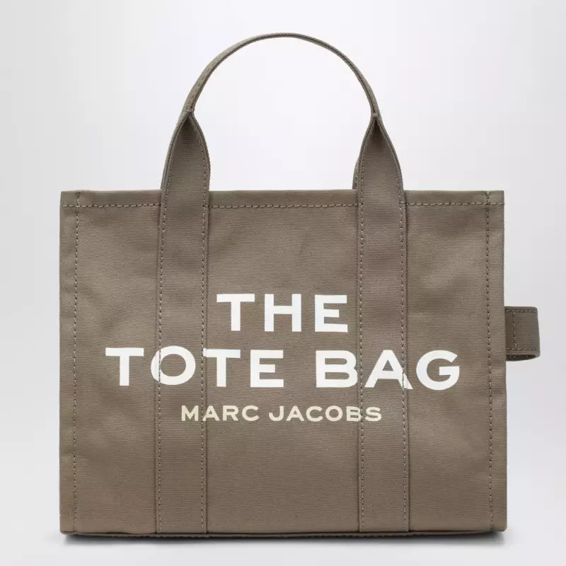Marc Jacobs The Medium Tote Bag in slate green canvas