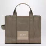 Marc Jacobs The Medium Tote Bag in slate green canvas