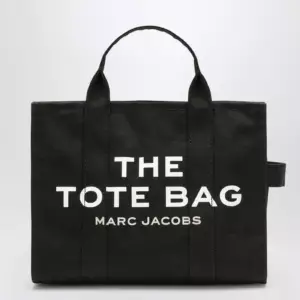 Marc Jacobs The Medium Tote Bag in black canvas