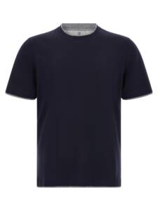 Brunello Cucinelli Double Layer T-shirt