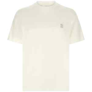 Brunello Cucinelli Logo Print T-shirt