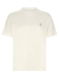 Brunello Cucinelli Logo Print T-shirt