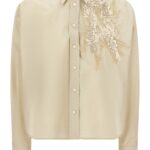 Brunello Cucinelli Dazzling Seabed Embroidery Shirt
