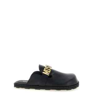 Moschino Leather Sabots