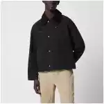 Barbour Black Spey jacket in cotton blend