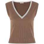 Brunello Cucinelli Shiny Trim Tank Top