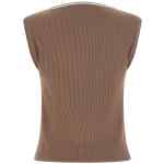 Brunello Cucinelli Shiny Trim Tank Top