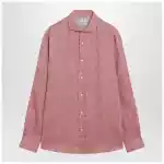 Brunello Cucinelli Orange linen shirt