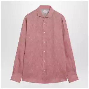 Brunello Cucinelli Orange linen shirt