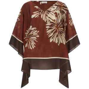 Brunello Cucinelli Silk Scarf Blouse