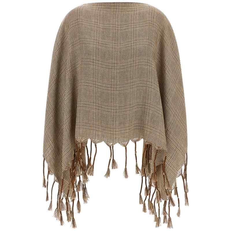 Brunello Cucinelli Linen Poncho