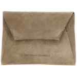 Brunello Cucinelli Monile Suede Clutch Bag