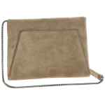 Brunello Cucinelli Monile Suede Clutch Bag