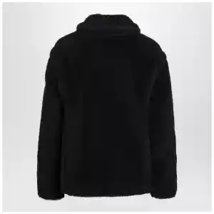 Max Mara Navy faux-fur coat