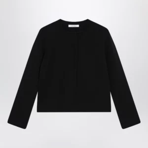 Max Mara Black viscose-blend cardigan