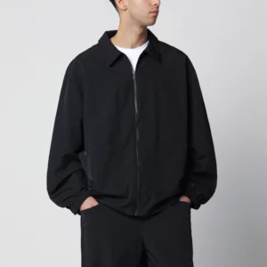 The North Face Black zip-up nylon jacket