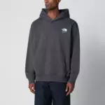 The North Face 1966 Motion Relaxed graphic cotton hoodie in grey