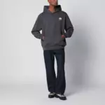 The North Face 1966 Motion Relaxed graphic cotton hoodie in grey