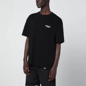 Represent Black cotton T-shirt with logo