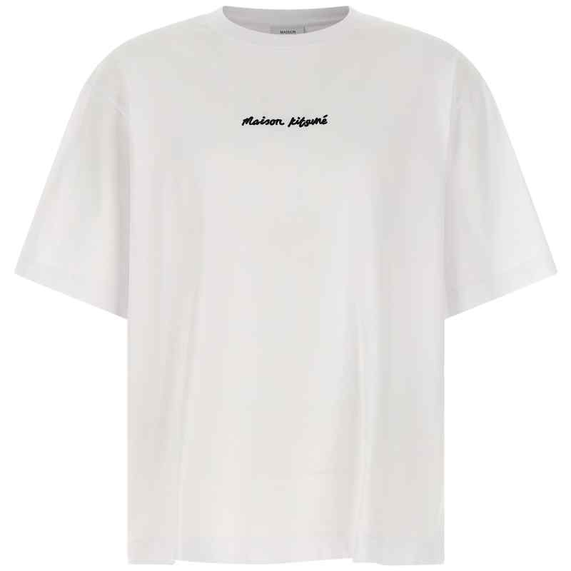 OM00122KJ0119P100_01_M_2025-02-13T11-08-24.541Z Maison Kitsuné Logo Embroidery T-shirt