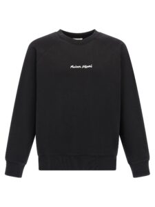 Maison Kitsuné Logo Embroidery Sweatshirt