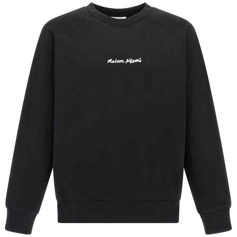 OM00309KM0001P199_01_M_2025-02-13T11-08-32.059Z Maison Kitsuné Maison Kitsune Logo Embroidery Sweatshirt