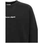 Maison Kitsuné Logo Embroidery Sweatshirt