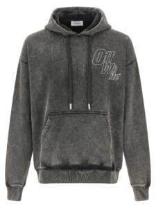 Off White Outline Arrow Skate Hoodie