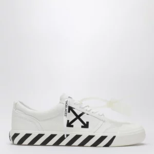 Off White Off-White™ Vulcanized lace-up fabric sneakers in white
