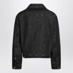 LEMAIRE Trucker denim jacket with contrast stitching