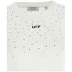 Off White Top Swarowski