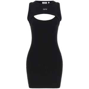 Off White Off Stamp Dress