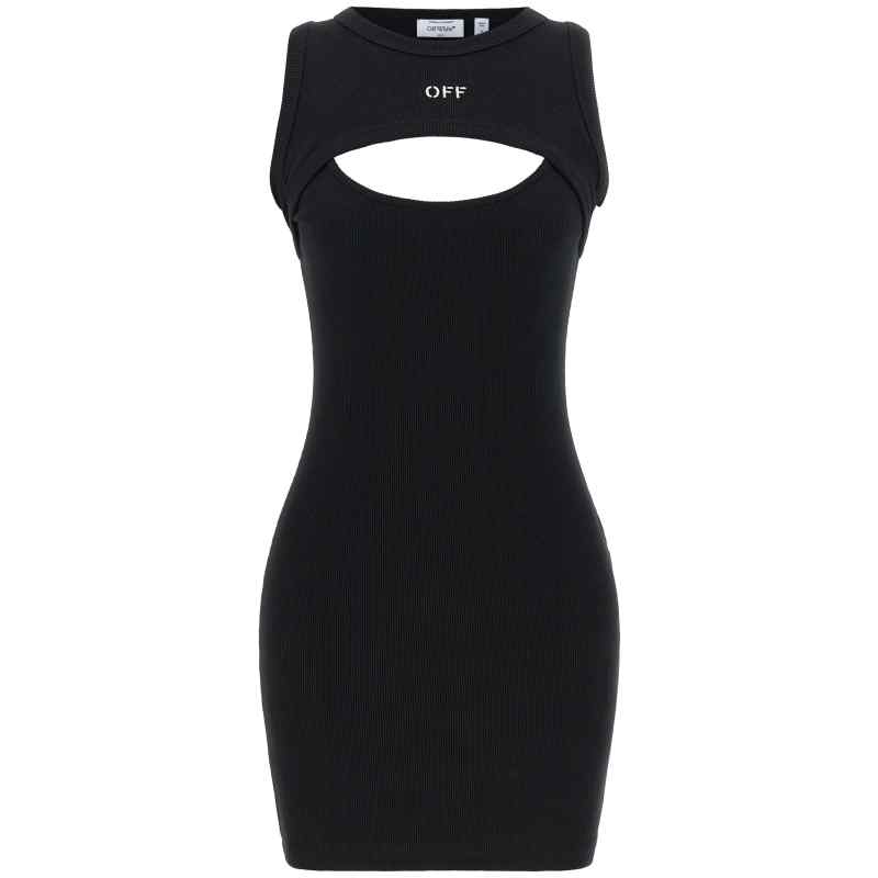 Off White Off Stamp Dress