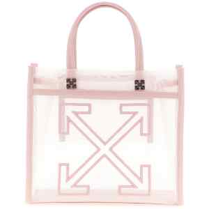 Off White Small Market Shopping Bag
