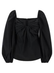 Carolina Herrera Puff Sleeve Top