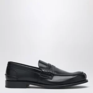Church's Black shiny leather Pembrey loafers