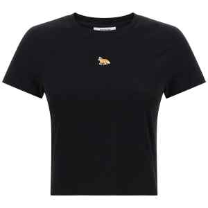 Maison Kitsuné Baby Fox Cropped T-shirt