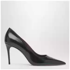 Paris Texas Vera 85 black leather pumps