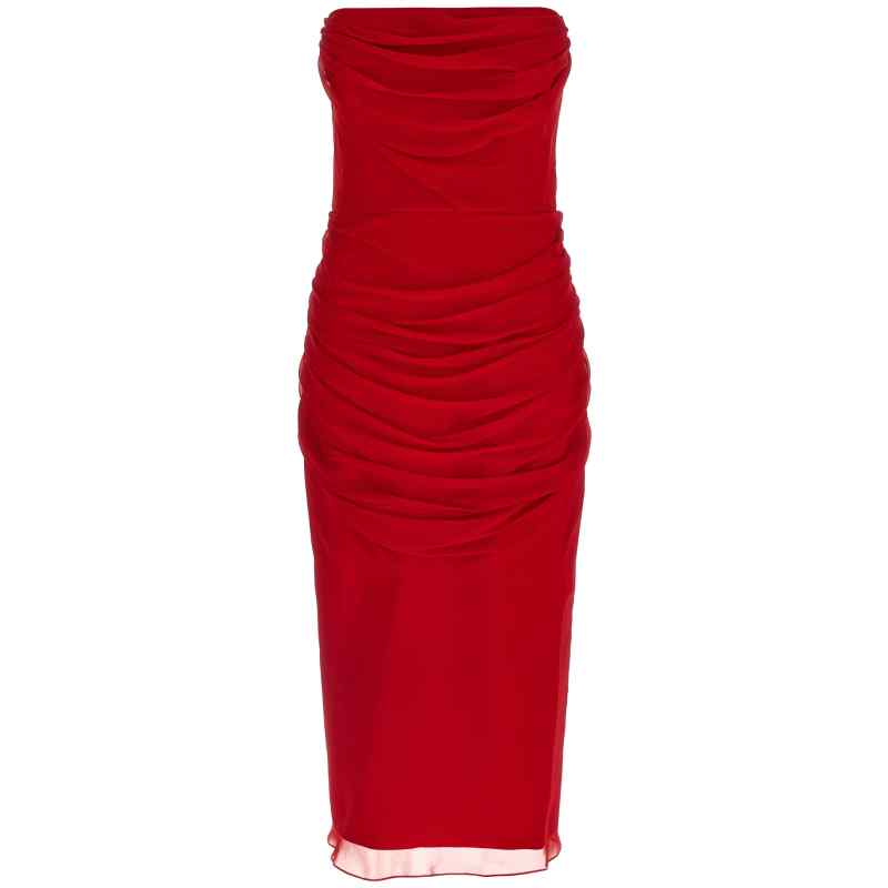 Carolina Herrera Chiffon Dress