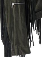 Rick Owens Cropped Scarf Flight Jacket