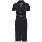 Self-Portrait Indigo Denim Midi Dress