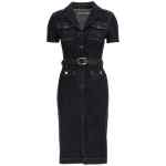 Self-Portrait Indigo Denim Midi Dress