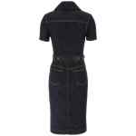 Self-Portrait Indigo Denim Midi Dress