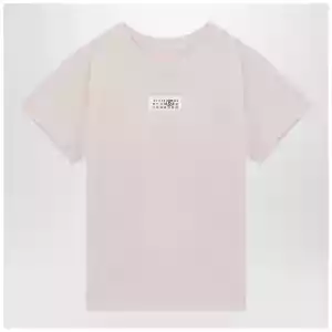 MM6 Maison Margiela Pink Numeric cotton T-shirt