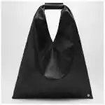 MM6 Maison Margiela Small Japanese bag in black eco leather