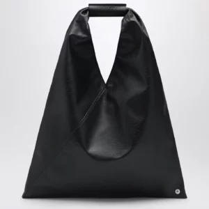 MM6 Maison Margiela Small Japanese bag in black eco leather